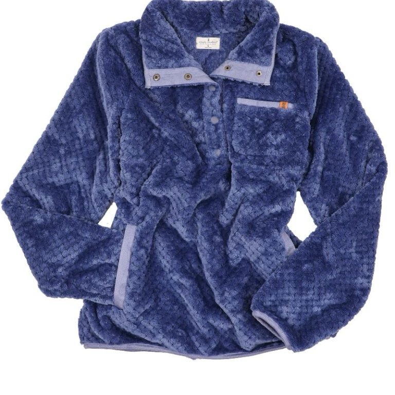 Women’s Simply Southern Simply Soft Pullover For Women In Navy - Small